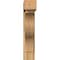 Ekena Millwork Funston Block Rough Sawn Bracket w/ Offset Brace, Western Red Cedar, 8"W x 28"D x 40"H BKT0806X28X40FST05RWR - alternate 2